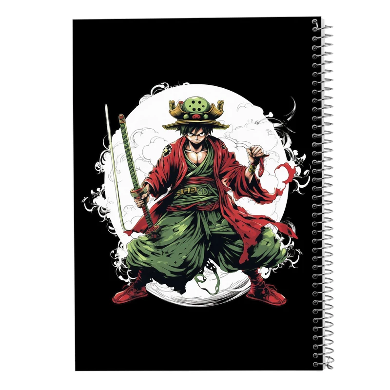 دفتر مشق 100 برگ مدوپد مدل وان پیس One Piece کد DF11669