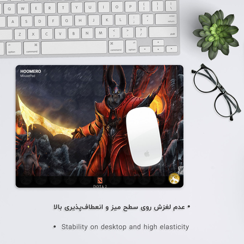 ماوس پد هومرو طرح بازی Dota 2 مدل A1849 2