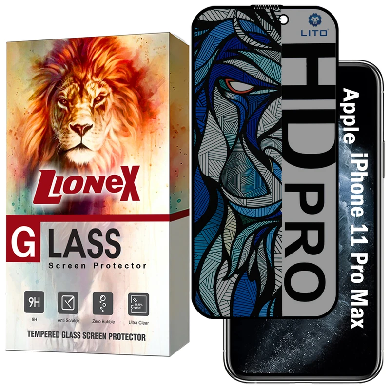 محافظ صفحه نمایش لایونکس مدل LITOPRVL مناسب برای گوشی موبایل اپل iPhone 11 Pro Max
