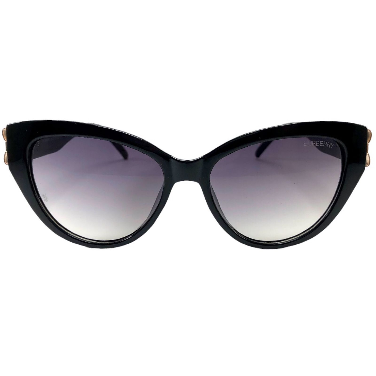 عینک آفتابی زنانه بربری مدل گربه ای کد a018