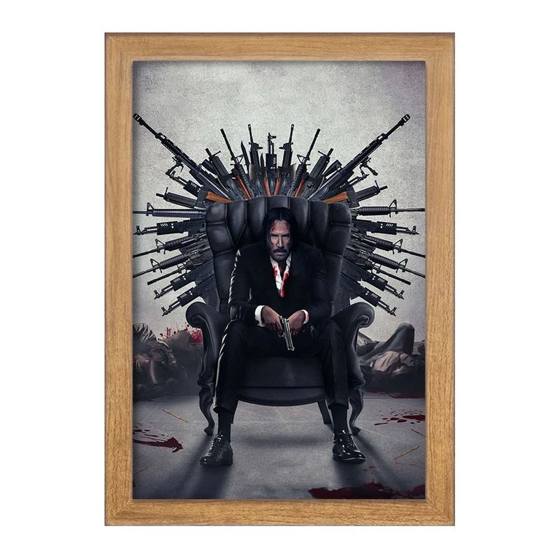 تابلو خندالو مدل جان ویک John Wick کد 28557