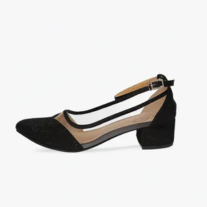 کفش پاشنه‌دار زنانه مدل لمه براق کد 101