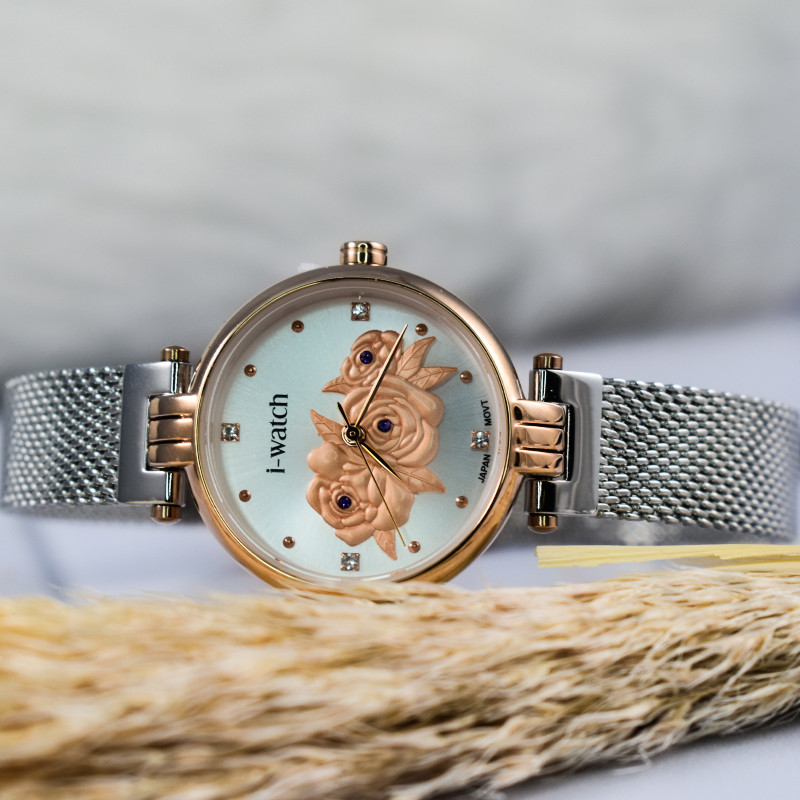 ساعت مچی عقربه‌ای کوارتز زنانه آی واتچ مدل 190245L