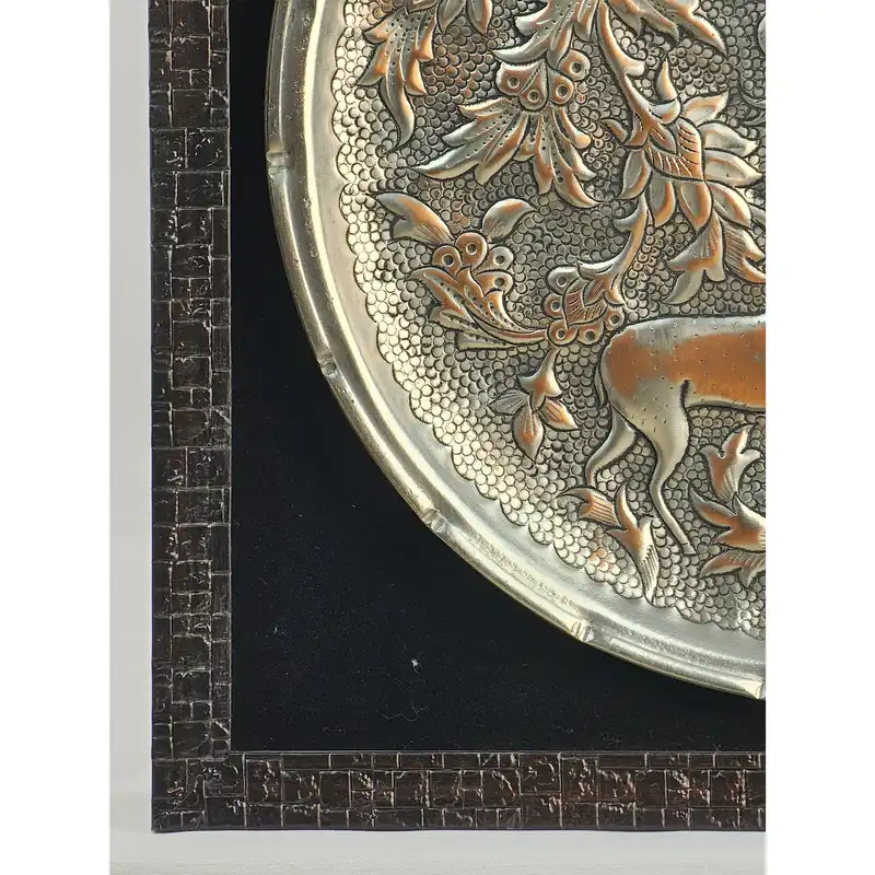 تابلو قلمزنی مدل آهو کد 5503