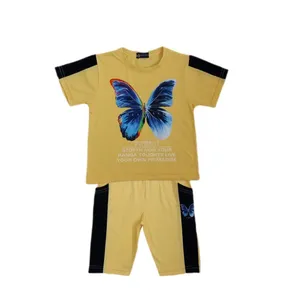 ست تی شرت و شلوارک بچگانه مدل 601009PZ