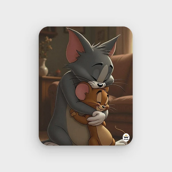 ماوس پد شادیت مدل تام و جری کد 02 سایز24*19 سانتیمتر