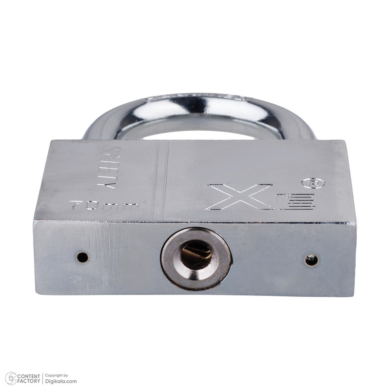 قفل آویز ایکس ای مدل 001 سایز 70 میلی متر