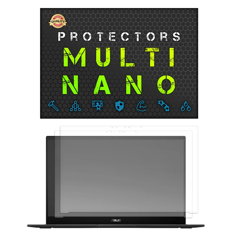 محافظ صفحه نمایش آنتی رفلکس مولتی نانو مدل X-S2M مناسب برای لپ تاپ ایسوس Creator Q Q530 15.6 Inch 2023 بسته دو عددی
