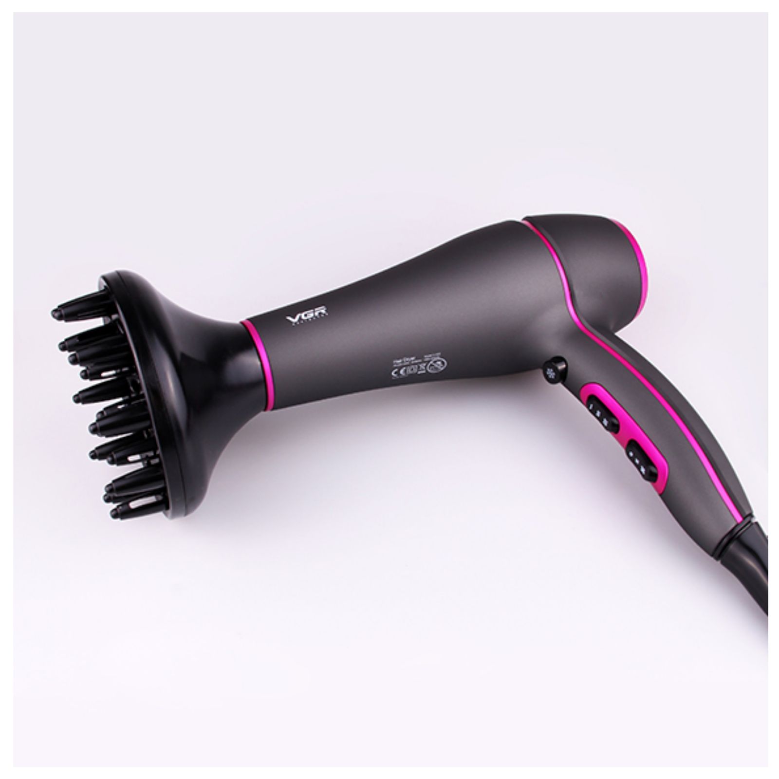 سشوار حرفه ای وی جی ار مدل V-402 -  - 5