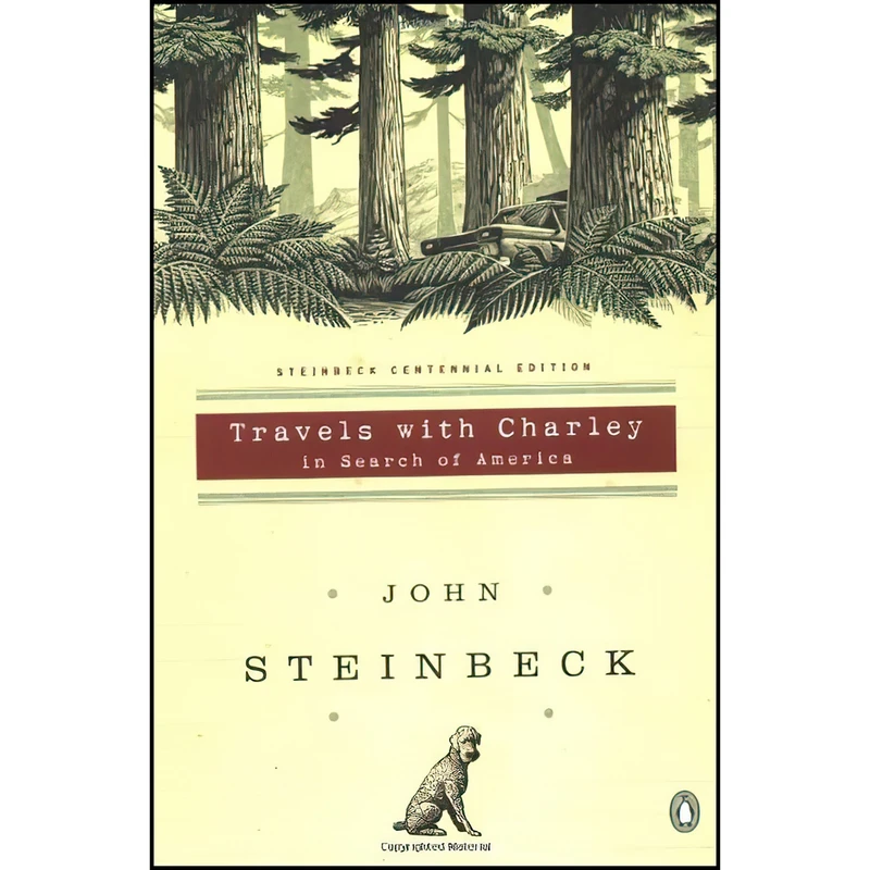 کتاب Travels with Charley in Search of America اثر John Steinbeck انتشارات پنگوئین