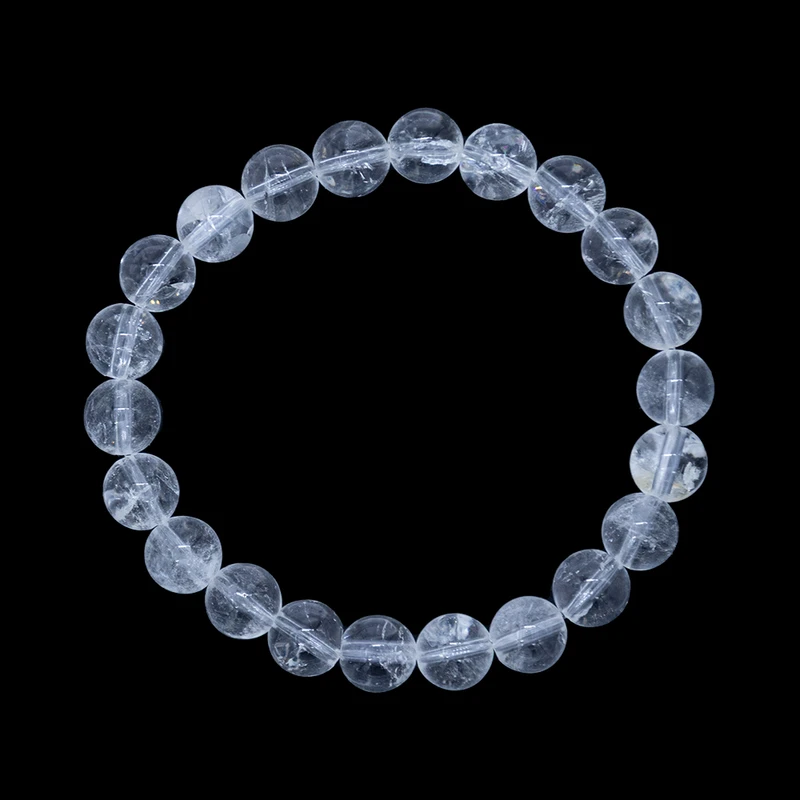 دستبند مردانه مانا جم مدل سنگ کوارتز شفاف