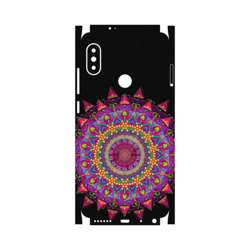 برچسب پوششی ماهوت مدل Mandala Design 5-FullSkin مناسب برای گوشی موبایل شیائومی Redmi Note 5 Pro