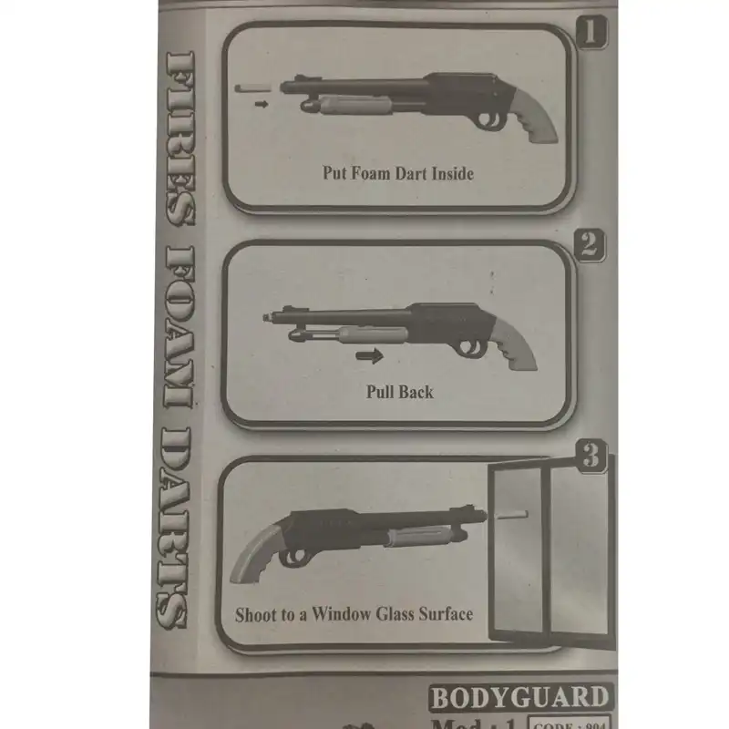 تفنگ بازی گلدن گان مدل naabsell-p30 مجموعه 4 عددی