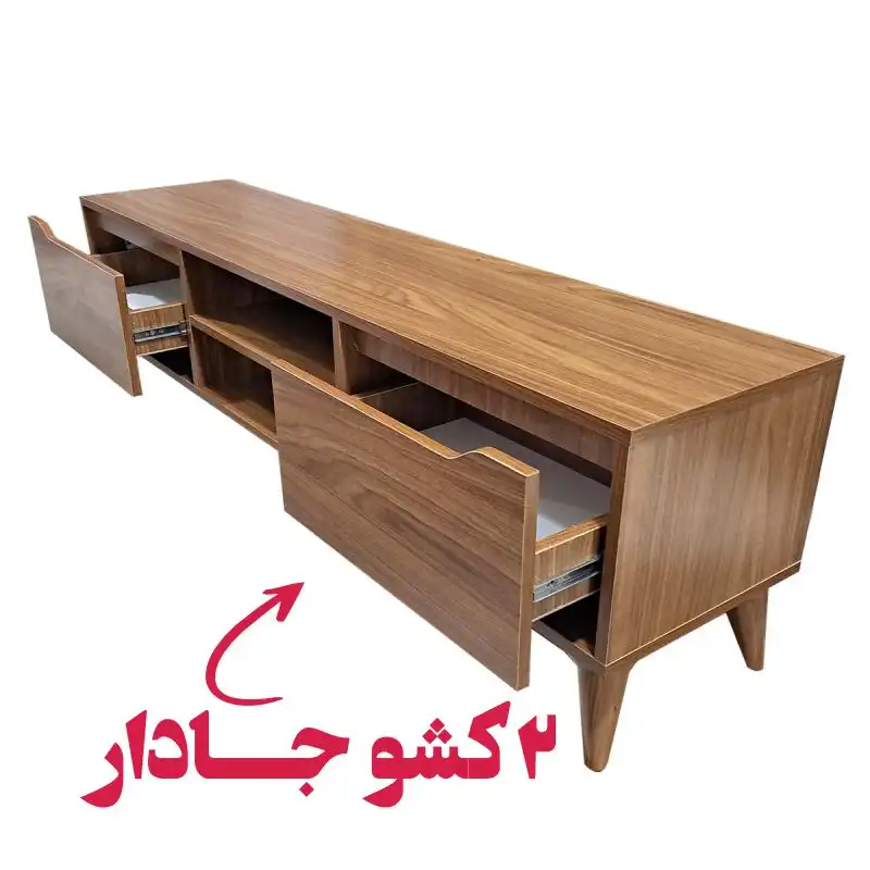میز تلویزیون بیتلی مدل دکومبل همتا