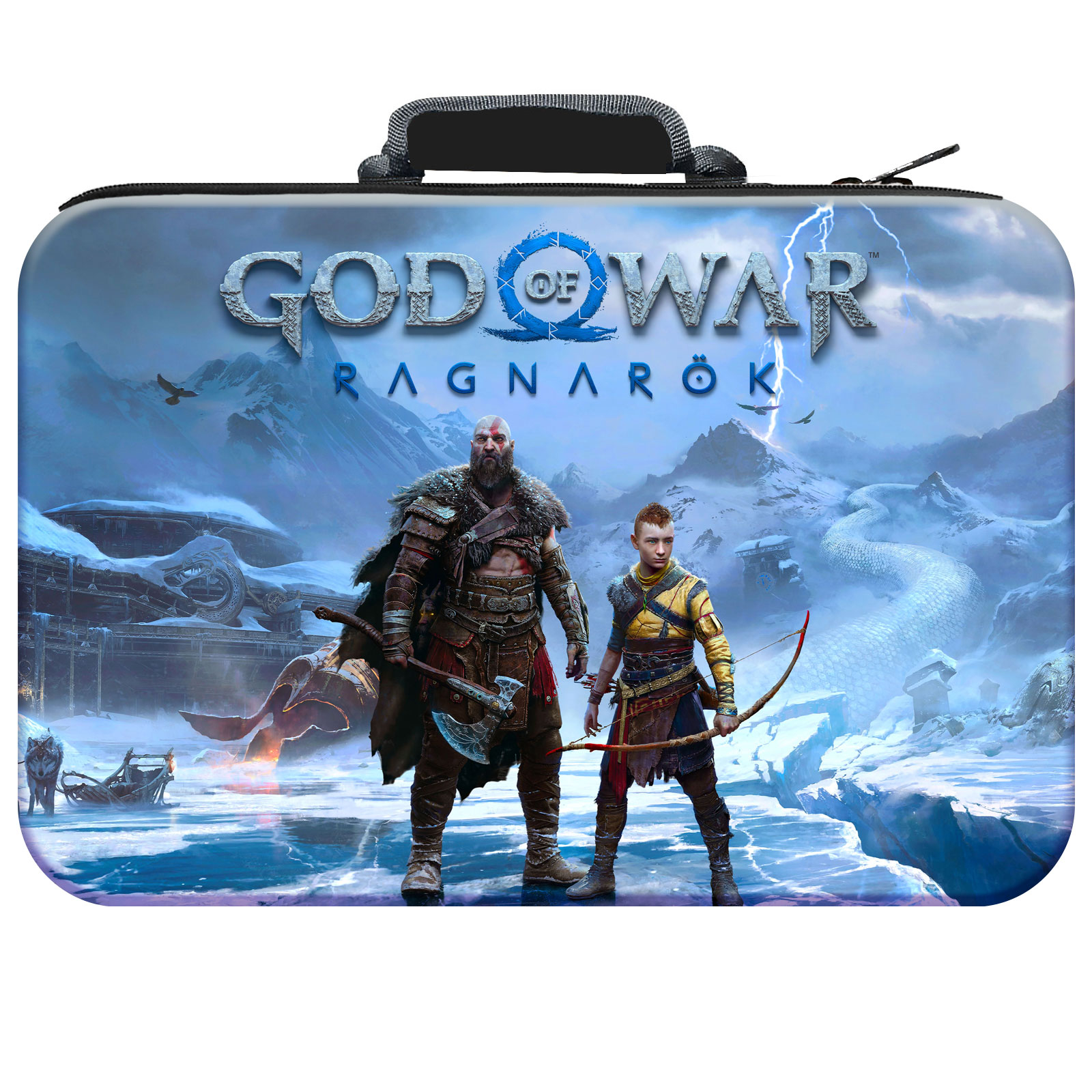 کیف حمل کنسول بازی پلی استیشن 5 مدل God of War