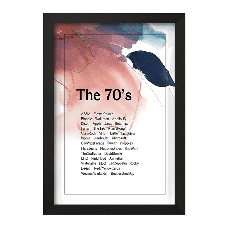 تابلو خندالو مدل دهه 70 کد F11483