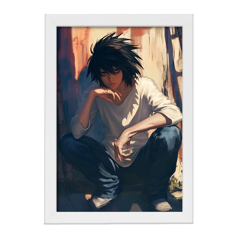 تابلو خندالو مدل انیمه دفترچه مرگ (Death Note) کد F9049