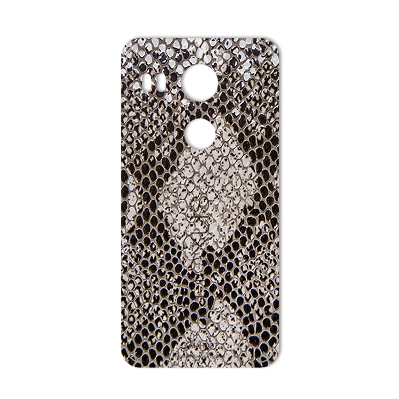 برچسب پوششی ماهوت طرح Cobra-Scale-Leather مناسب برای گوشی موبایل گوگل Nexus 5X