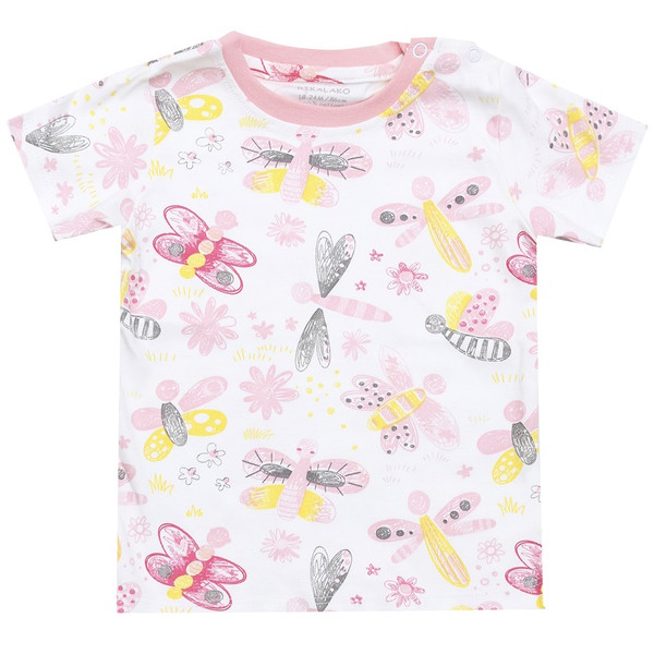 تی شرت آستین کوتاه نوزادی ریکالاکو مدل همتا