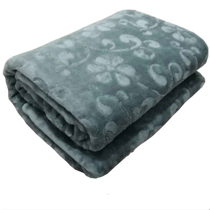 پتو مسافرتی 2 نفر گلبافت مدل فلور گل 5پر سایز 220x180 سانتی‌متر