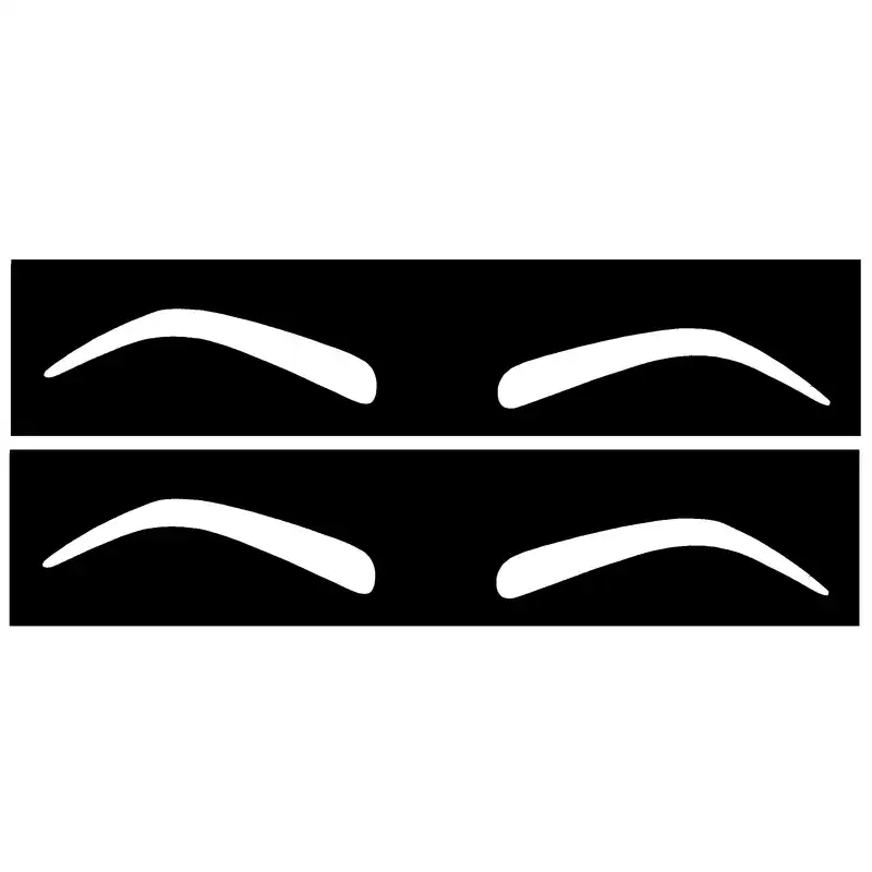 شابلون ابرو کد 121 مجموعه 2 عددی