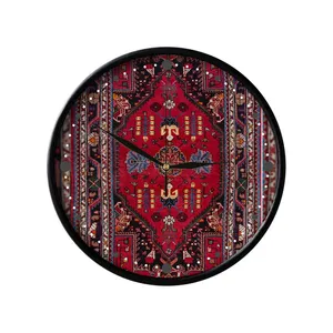 ساعت دیواری مدوپد طرح فرش تویسرکان مدل C-Toyserkan12