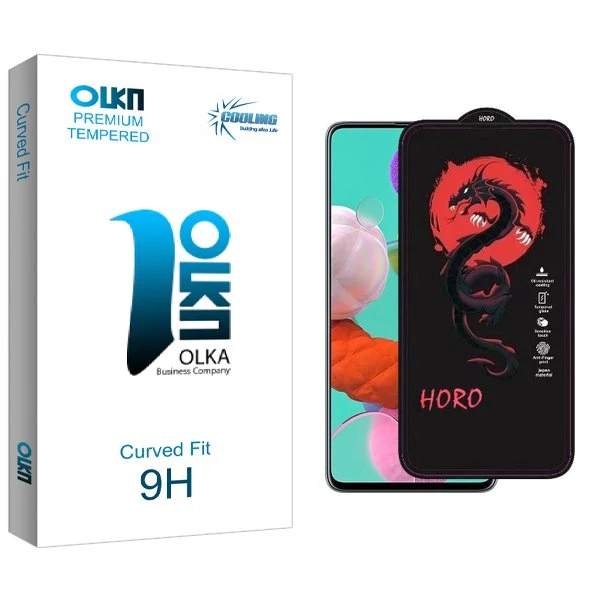 محافظ صفحه نمایش کولینگ مدل Olka Horo مناسب برای گوشی موبایل سامسونگ galaxy a51