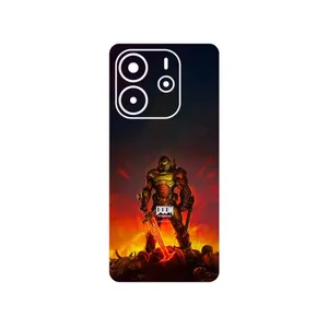 MAHOOT DOOM Game Series Cover Sticker for Xiaomi Redmi Note 14 4G