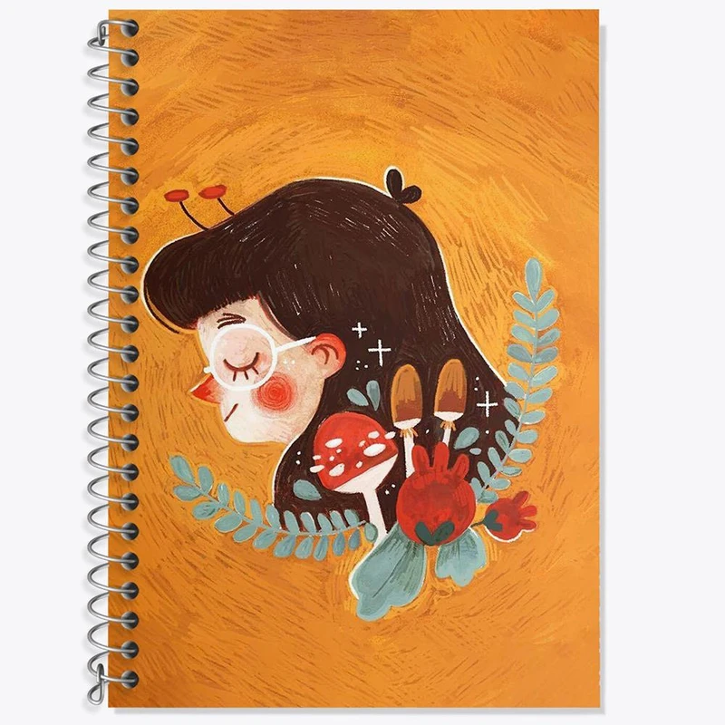 دفتر لغت 50 برگ خندالو مدل دخترانه کد 25613