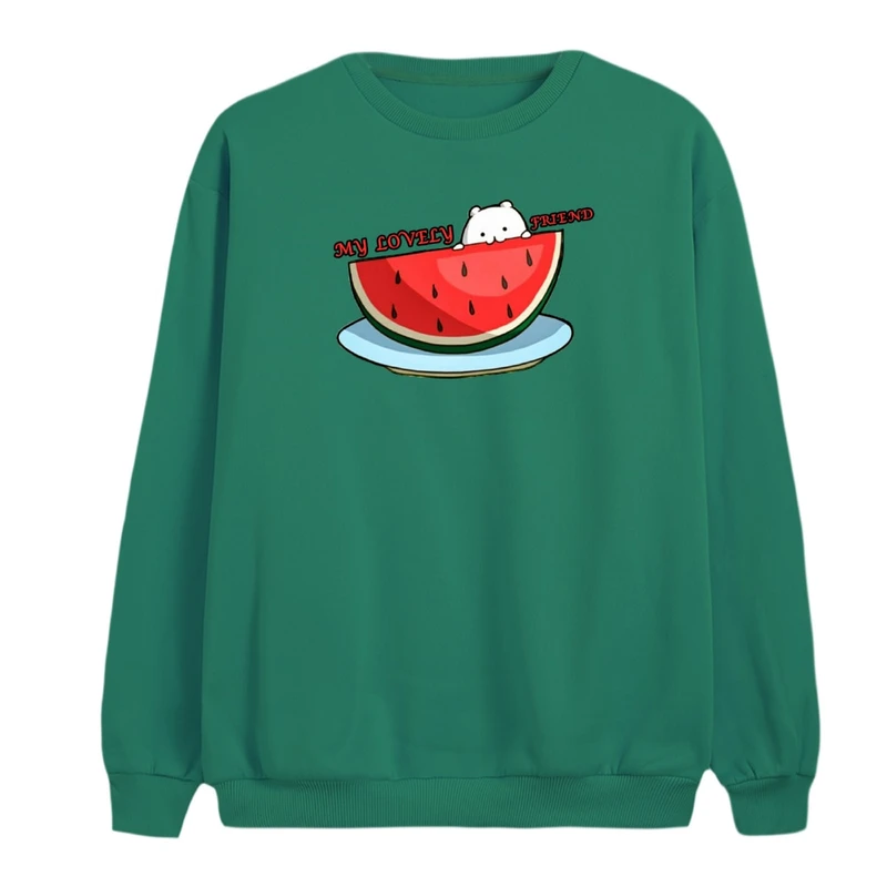 سویشرت زنانه مدل هندوانه یلدایی کد 7