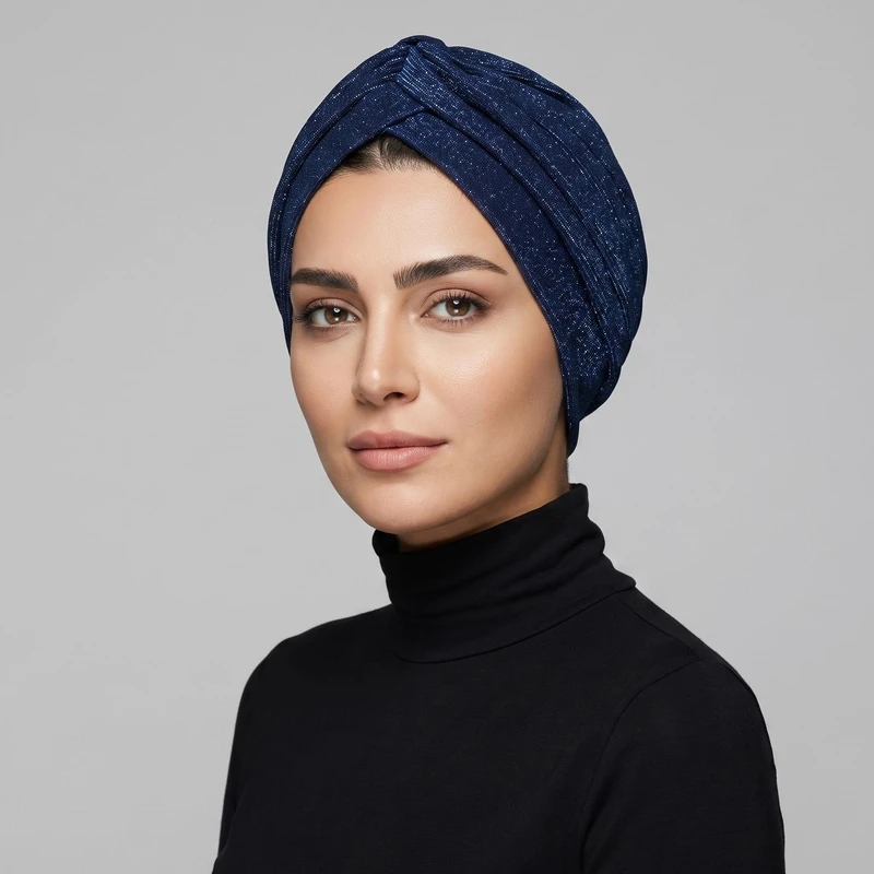 توربان زنانه مدل لمه