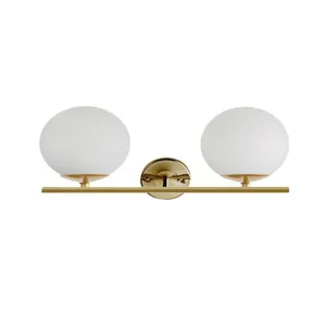 چراغ دیواری دو شعله چشمه نور کد A1233/1+1-WT