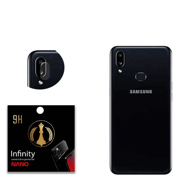 محافظ لنز دوربین سرامیکی اینفینیتی نانو مدل Star Pro Max مناسب برای گوشی موبایل سامسونگ Galaxy A10s