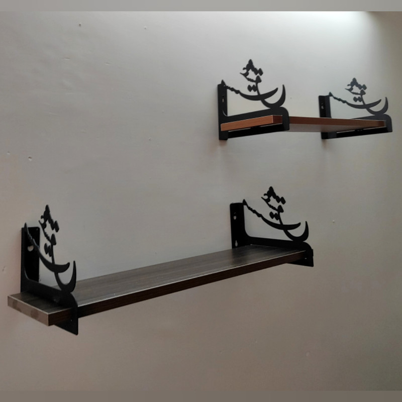 شلف دیواری مدل مست عشق کد 2-111-1.5 شلف دیواری مدل مست عشق کد 2-111-1.5