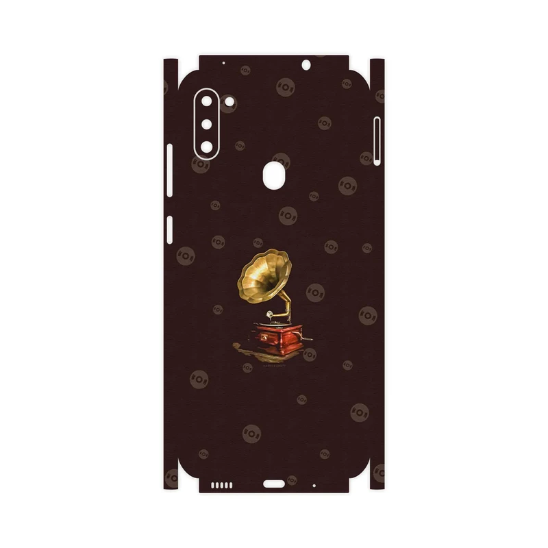 برچسب پوششی ماهوت مدل Gramophone Nostalgia-FullSkin مناسب برای گوشی موبایل سامسونگ Galaxy M11