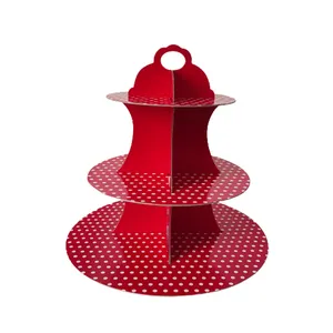 استند کاپ کیک طرح خالخالی