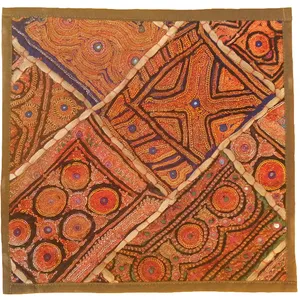 رومیزی سوزن دوزی مدل عسلی کد ZAR47