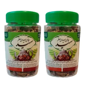 دمنوش میوه ای طعم هل و گل چای سید - 230 گرم بسته 2 عددی