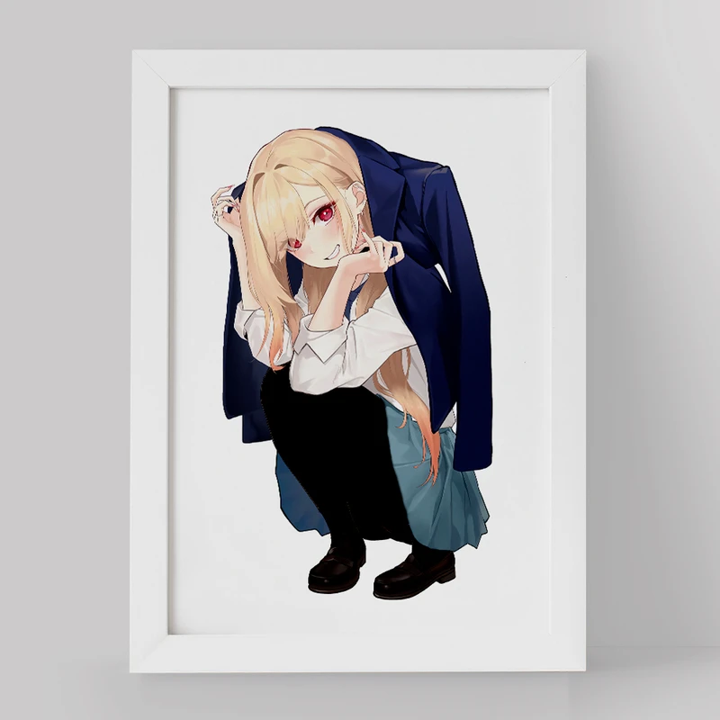 تابلو خندالو مدل مارین کیتاگاوا انیمه دارلینگ در فرنکس کد 12916