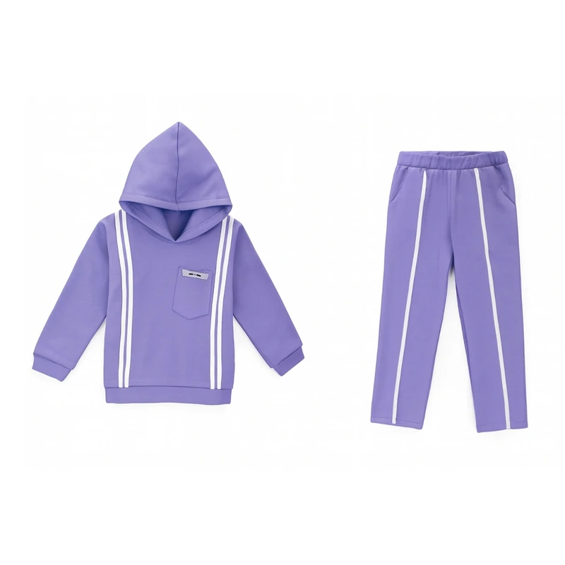 ست هودی و شلوار پسرانه مدل تو کرکی کد B2