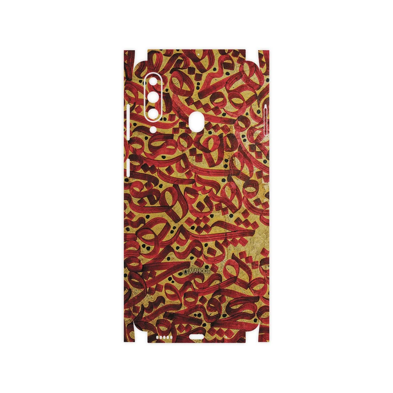 برچسب پوششی ماهوت مدل Nastaliq-6-FullSkin مناسب برای گوشی موبایل سامسونگ Galaxy A60