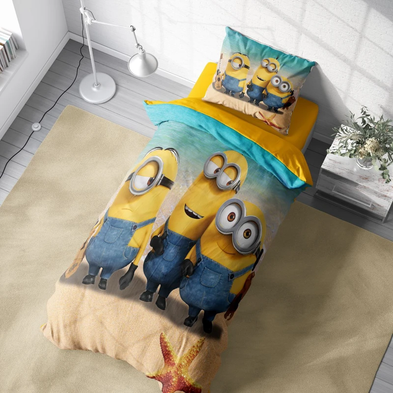 سرویس خواب 1 نفره 4 تکه مدل مینیون کد 110