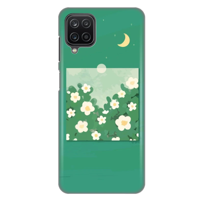 کاور طرح ماه و گل کد DIMO-028 مناسب برای گوشی موبایل سامسونگ Galaxy F62 / Galaxy M62