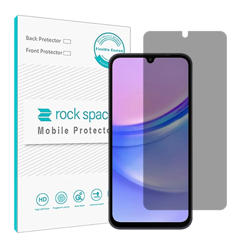 محافظ صفحه نمایش حریم شخصی راک اسپیس مدل HyPRV مناسب برای گوشی موبایل سامسونگ Galaxy A15