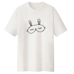 تی شرت لانگ  آستین کوتاه زنانه مدل چشمک کد LL 33 S