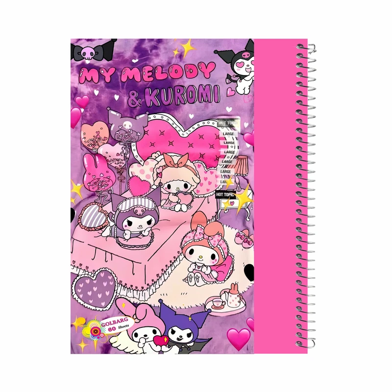 دفتر مشق 60 برگ گلبرگ طرح کرومی کد 2487