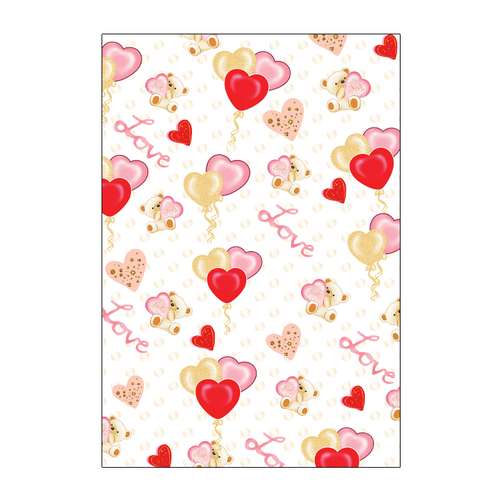 کاغذ کادو مدل خرس کد367 بسته 3 عددی