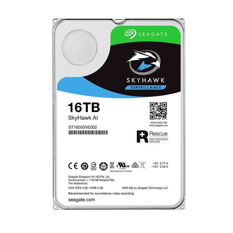 هارد دیسک اینترنال سیگیت مدل skyhawk ظرفیت 16 ترابایت هارد دیسک اینترنال سیگیت مدل skyhawk ظرفیت 16 ترابایت
