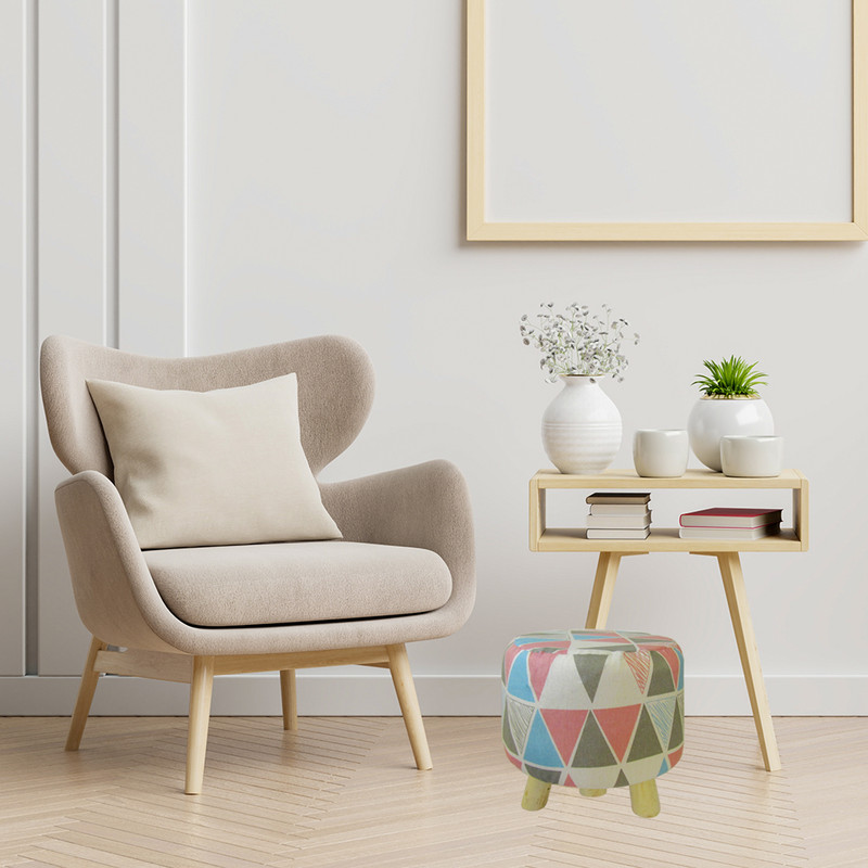 پاف هوم اند لایف مدل آگنس S طرح مثلثی