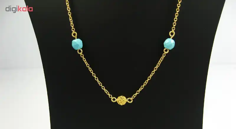 گردنبند طلا 18 عیار زنانه مانچو مدل sfg634